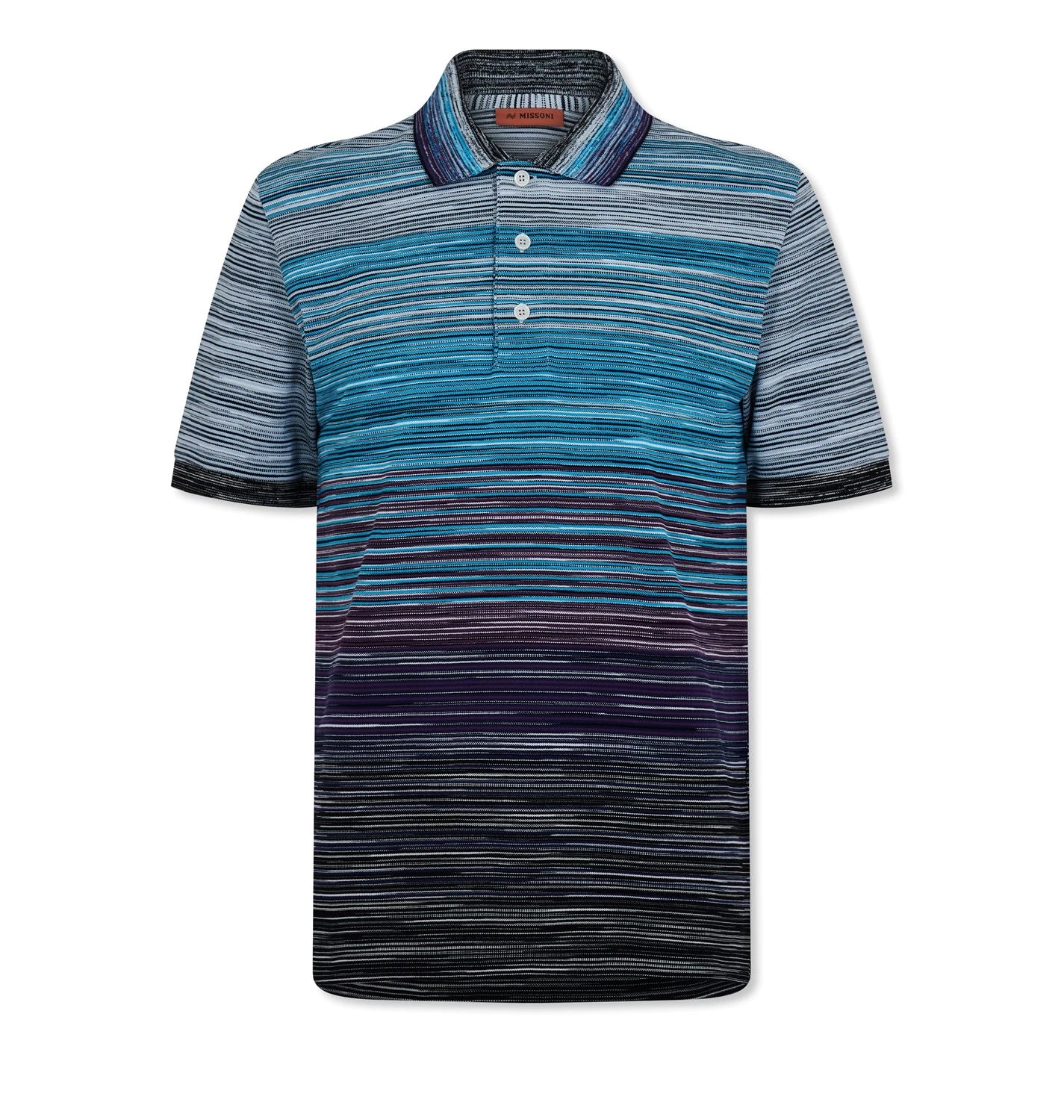 Missoni Spacedye Polo - Blue/Purple